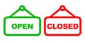 Open and closed signboard - for stock